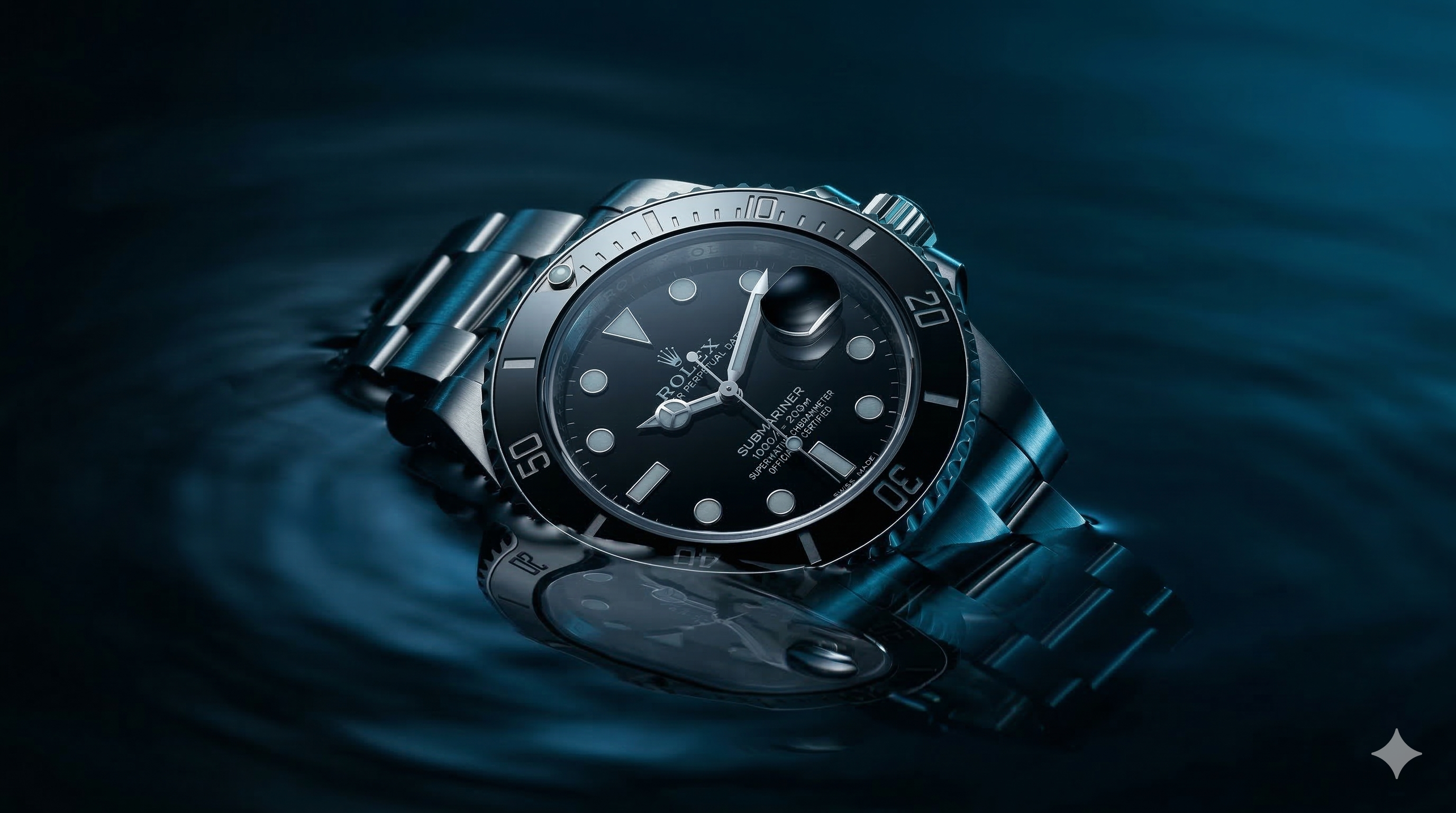 Rolex Submariner in Water